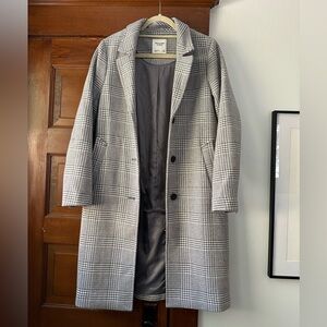 Abercrombie Wool-Blend Dad Coat